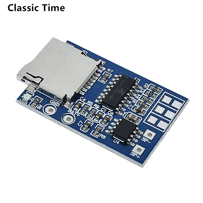 Mạch Khuếch Đại GPD2846A 2W Bộ Giải Mã Thẻ TF Máy Nghe Nhạc MP3 Cho Arduino GM Mô-đun Nguồn Chế Độ Âm Thanh 5V