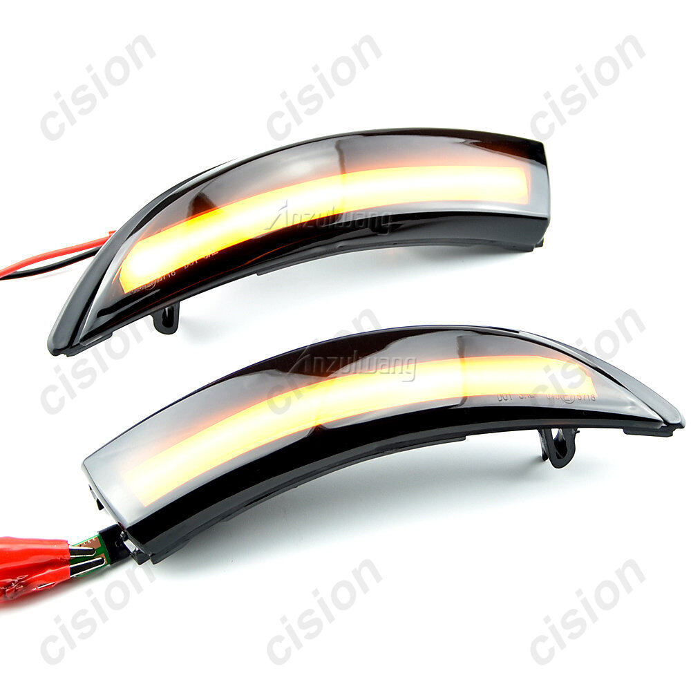 1 Pair Dynamic Turn Signal Light LED Side Rearview Mirror Sequential Indicator Lamp For Ford Fiesta MK7 2008-2017 B-MAX B232