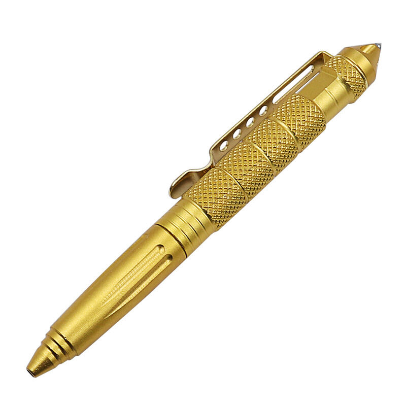 Multi-purpose pen defense tungsten steel head outdoor car escape window breaking cone EDC
