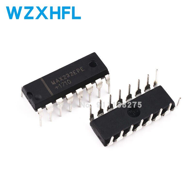 10piece ic chips max232epe max232 rs232 dip16 original integrated circuits