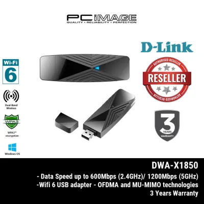 D-Link DWA-X1850 AX1800 Wi-Fi 6 USB Adapter