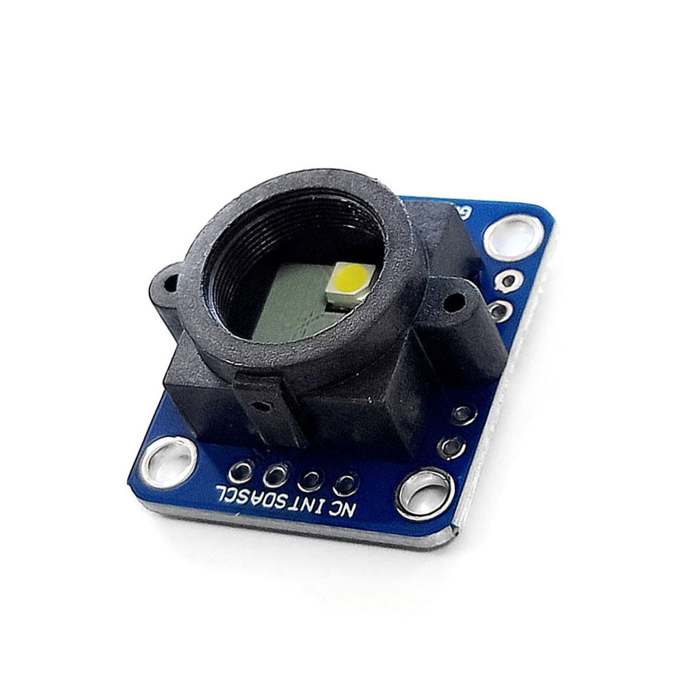 VOKTTA Mô-đun Cảm Biến Nhận Dạng Màu GY-33 TCS34725 Cảm Biến Nhận Dạng Thay Thế TCS230 TCS3200 Đèn LED Điện Tử Tự Làm Có Thể Điều Chỉnh Độ Sáng