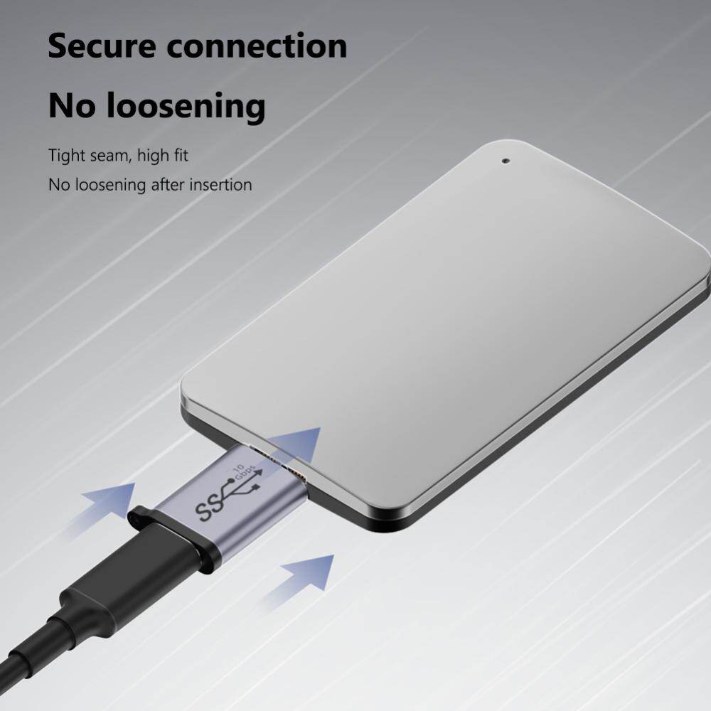 USB-A/Type-C để micro B công cụ chuyển đổi dữ liệu 7.5 Wát Bộ chuyển đổi dữ liệu USB3.1 Gen2 10gbps cho Cáp ổ cứng điện thoại di động