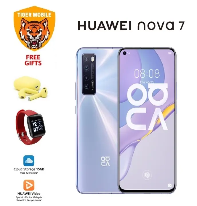 huawei nova 7 earphone