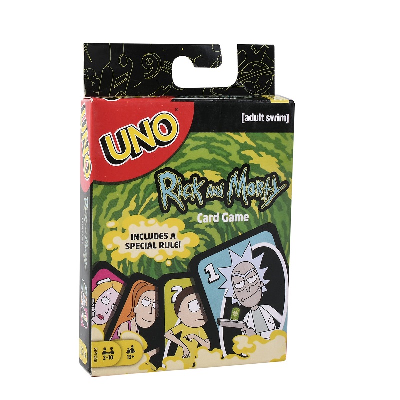Original Anime Minecraft UNO Card Game Toy Naruto Harry Potter Family Entertainment Fun Poker Party Playing Cards