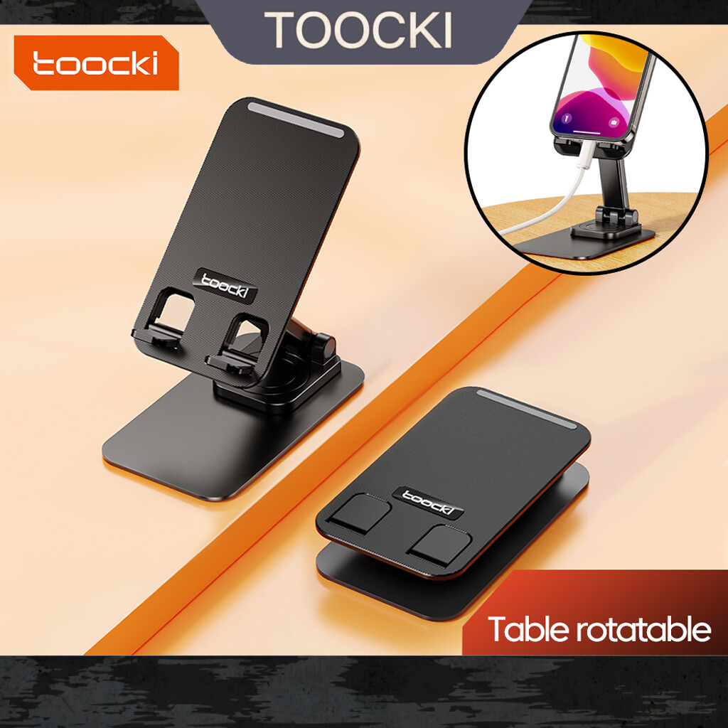 Toocki 360 ° Có Thể Điều Chỉnh Giá Để Điện Thoại Có Thể Gập Lại Máy Tính Bảng Giá Để Bàn Thích Hợp Cho Android/iPhone Phổ Di Động Giá Để Điện Thoại Đứng