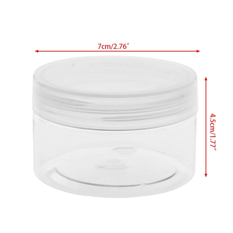 100ml Storage Container Organizer Box For Light Clay Play Foam Slime Mud