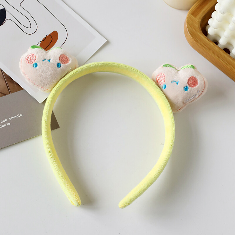 Cute Yugui Dog Cartoon Headband Korean Style Fashion Face Wash Fabric Hairband Women's Hair Accessories