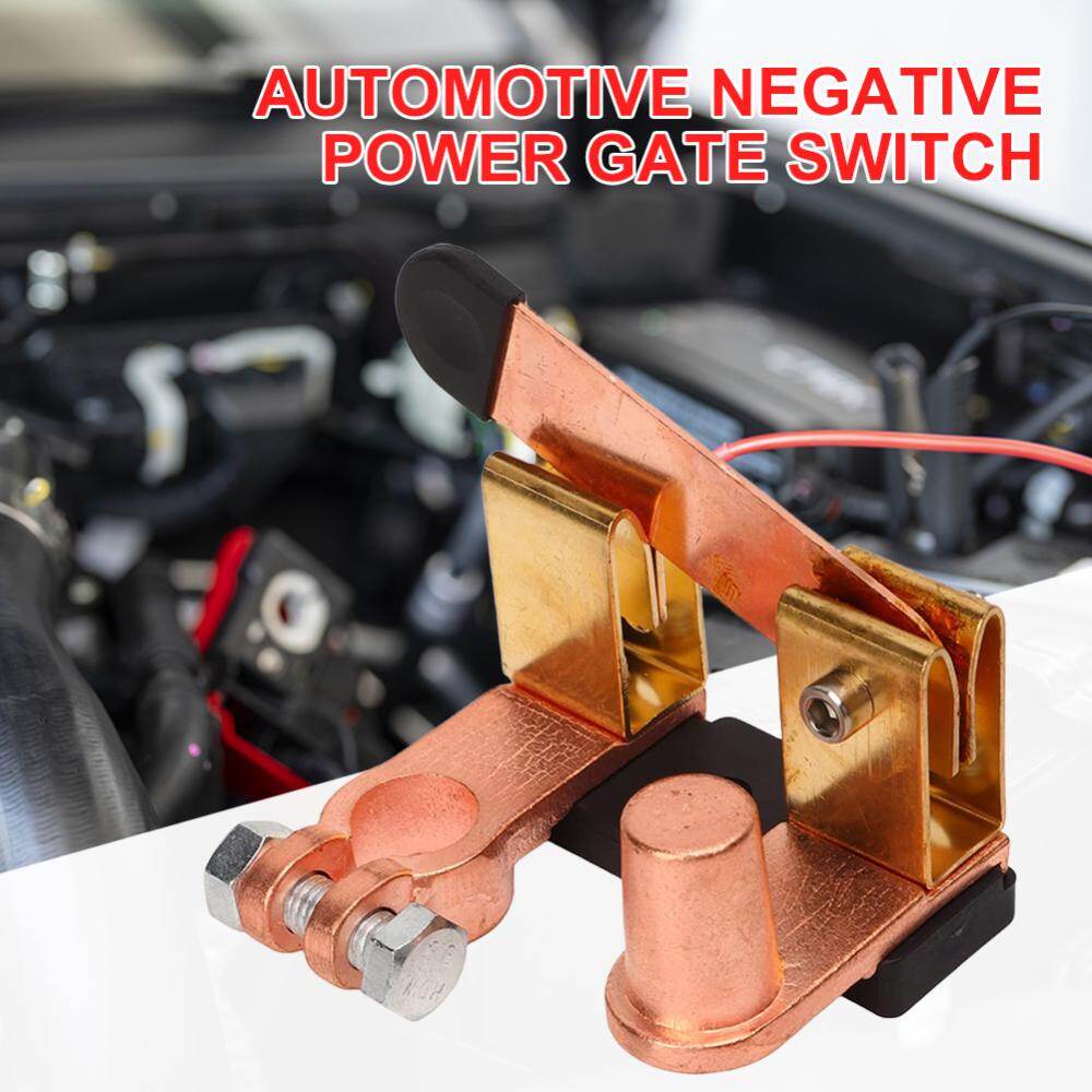 【New Arrival】Negative Battery Disconnect Vertical Knife Blade Battery Master Switch Brass Power Cut Off Isolator for Truck ATV Boat