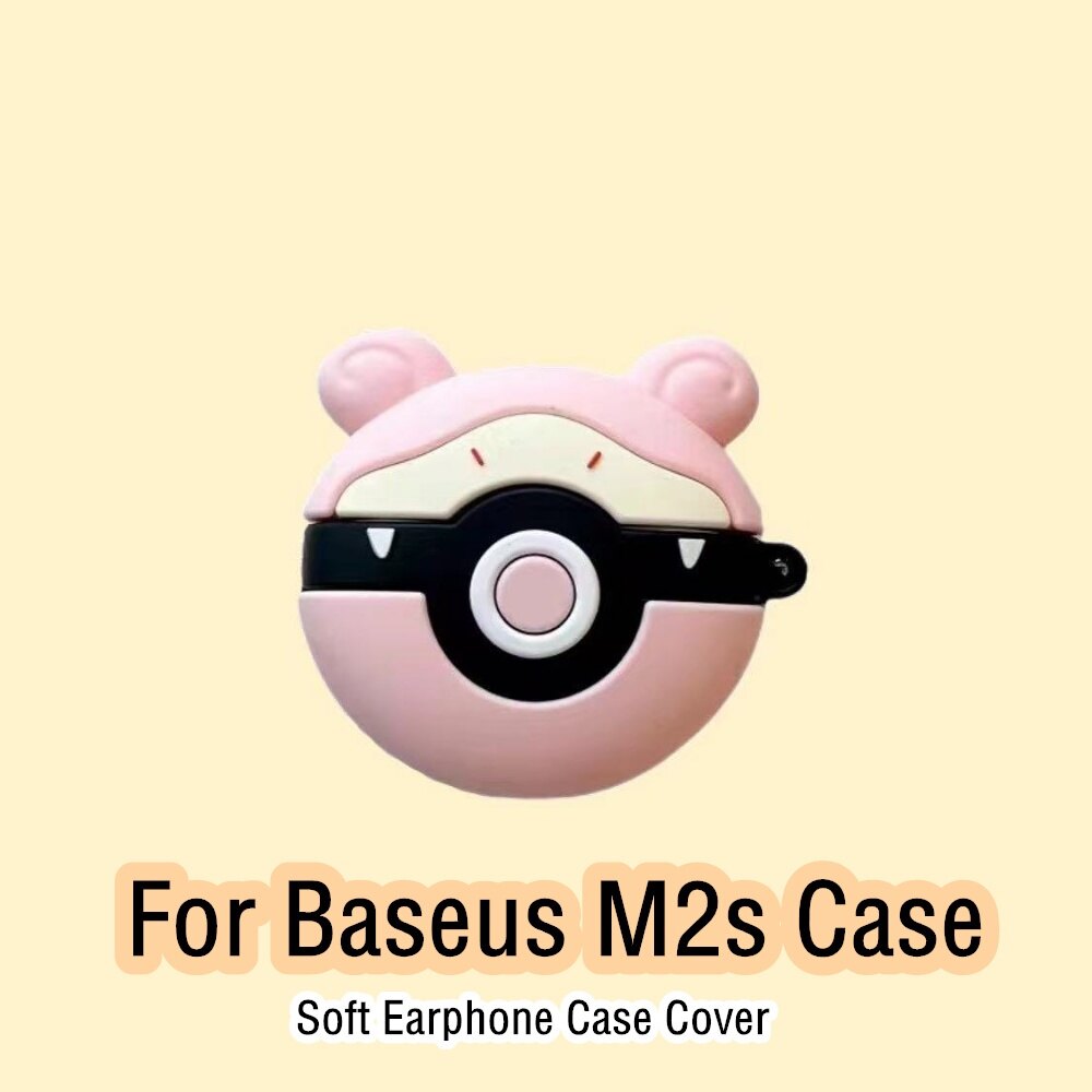 READY STOCK!  For Baseus M2s Case Creative cartoon patterns for Baseus M2s Casing Soft Earphone Case Cover