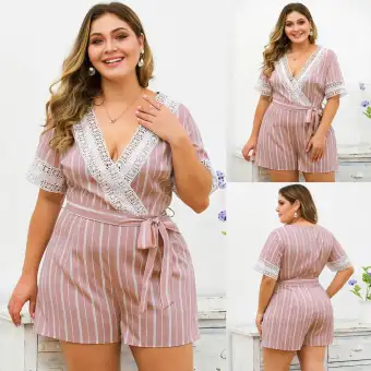 short jumpsuit for plus size