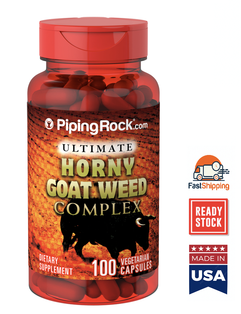 ⭐Ready Stocks⭐ Ultimate HornyGoat Weed Complex with LArginine, Maca