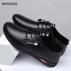 SUPEEON丨Giày Da Mới Giày Nam Thường Ngày Phiên Bản Hàn Quốc Giày Công Sở Kiểu Anh Giày Thường Ngày Thoáng Khí Cho Nam