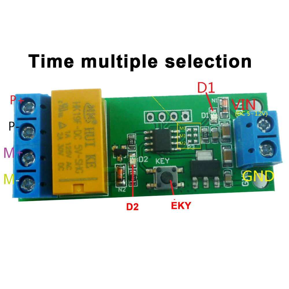 LANGTU Bộ Điều Khiển Đảo Chiều Động Cơ DC 5-12V