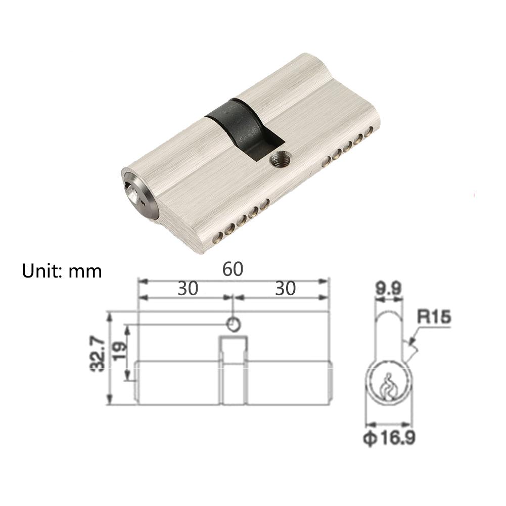 Doors Protection Replacement High Security Drawer Hardware Patio Furniture With 3 Keys Cabinet Cylinder Lock Lazada Singapore