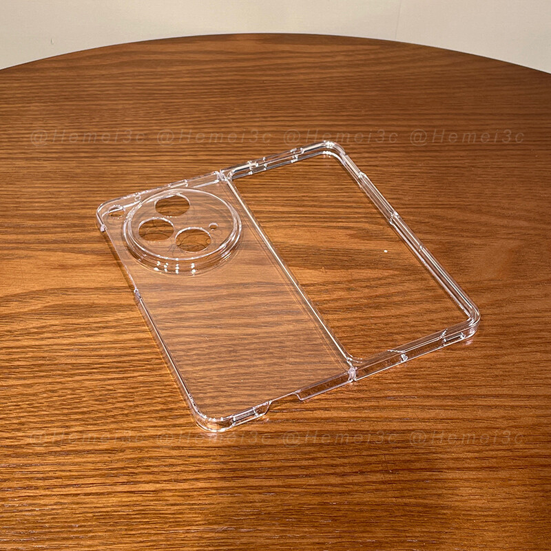 For OPPO Find N3 Casing Transparent Ultra-thin Hard PC Phone Case Cover