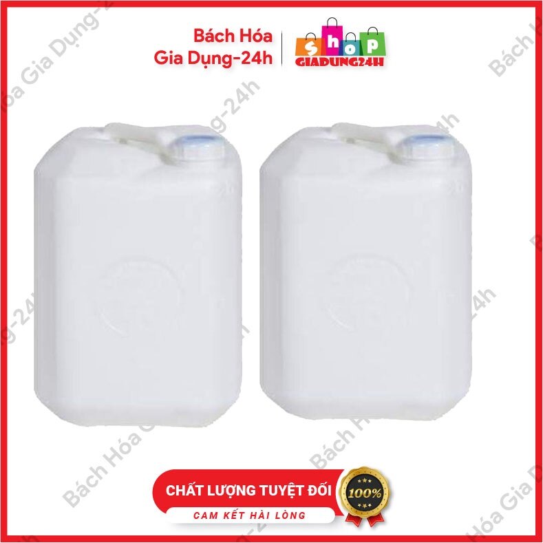 Can nhựa trắng 20l song long hoặc việt nhật