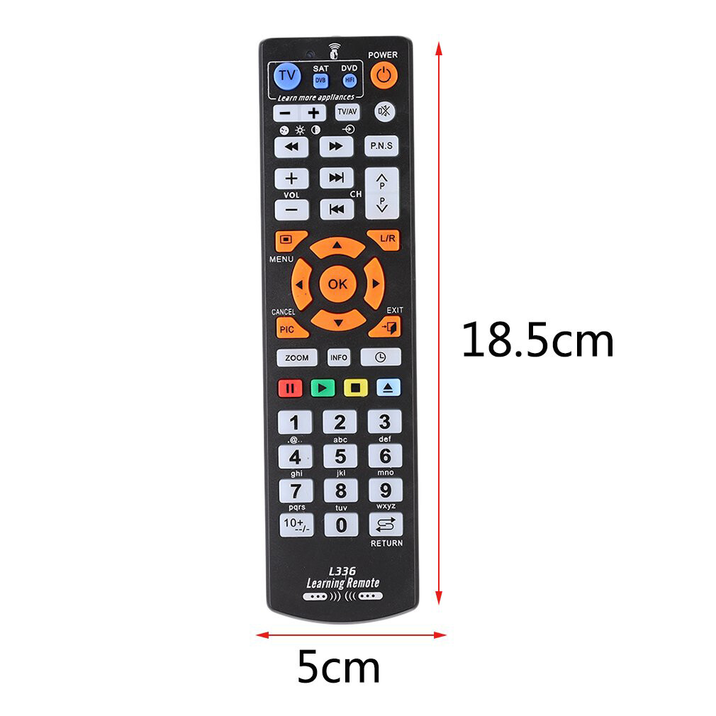 Kebidumei Điều Khiển Từ Xa IR Thông Dụng Điều Khiển Từ Xa Thông Minh Học 42 Phím Cho DVD SAT DVB