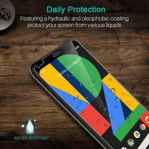 [SONGFUL] For Google Pixel 4 & 4 XL Tempered Glass Screen Protector Scratch Resist Film