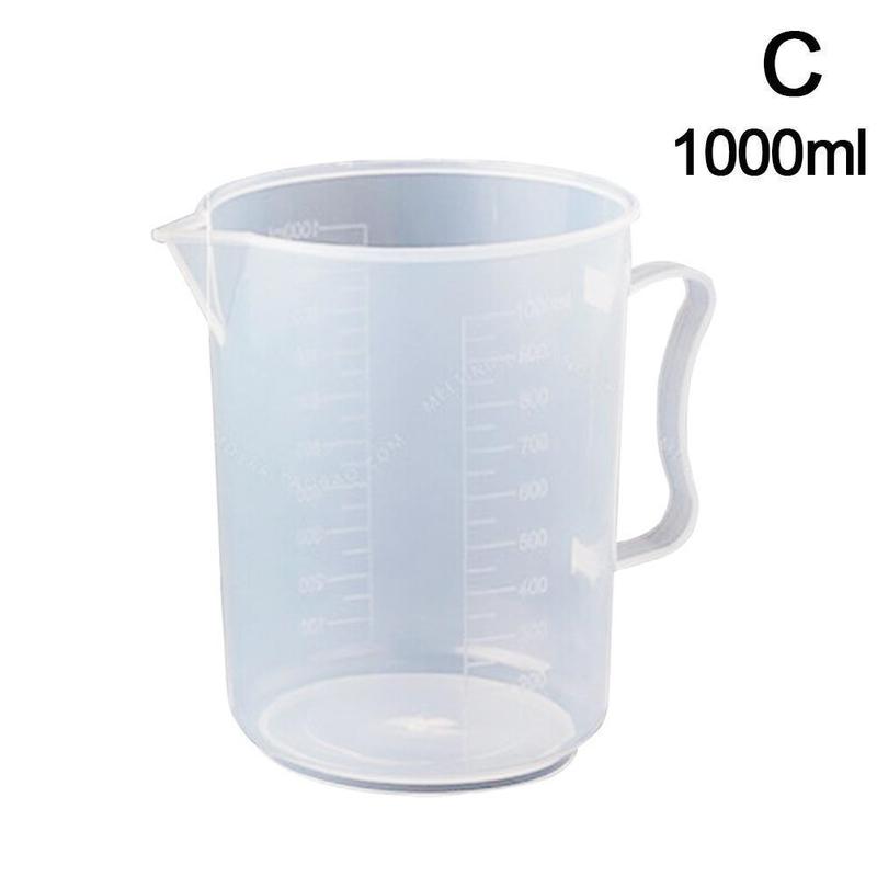 20ml 30ml 50ml 300ml 500ml 1000ml Clear Plastic Graduated Measuring Cup For Baking Beaker Liquid Measure Jugcup Container Lazada Singapore