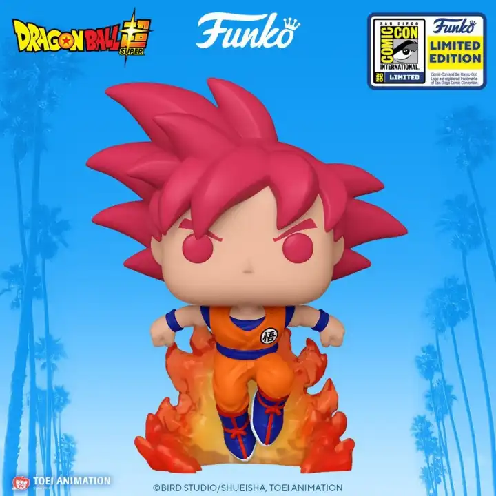 blue goku funko pop