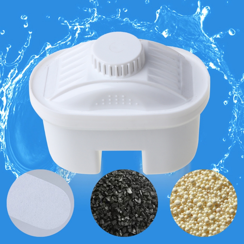 1Pc Water Healthy Filter Purifier Jug Refills Replacement Cartridges Household