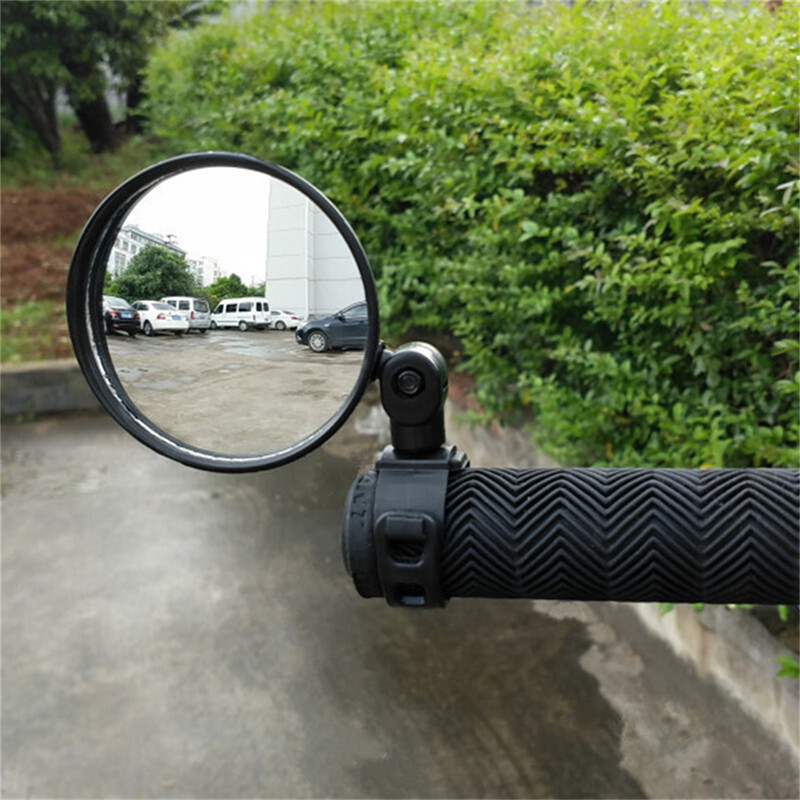 1pc Universal Bicycle Rearview Mirror Rotatable and Adjustable Rearview Mirror Suitable for Road and Mountain Bikes Wide-angle Bicycle Accessories