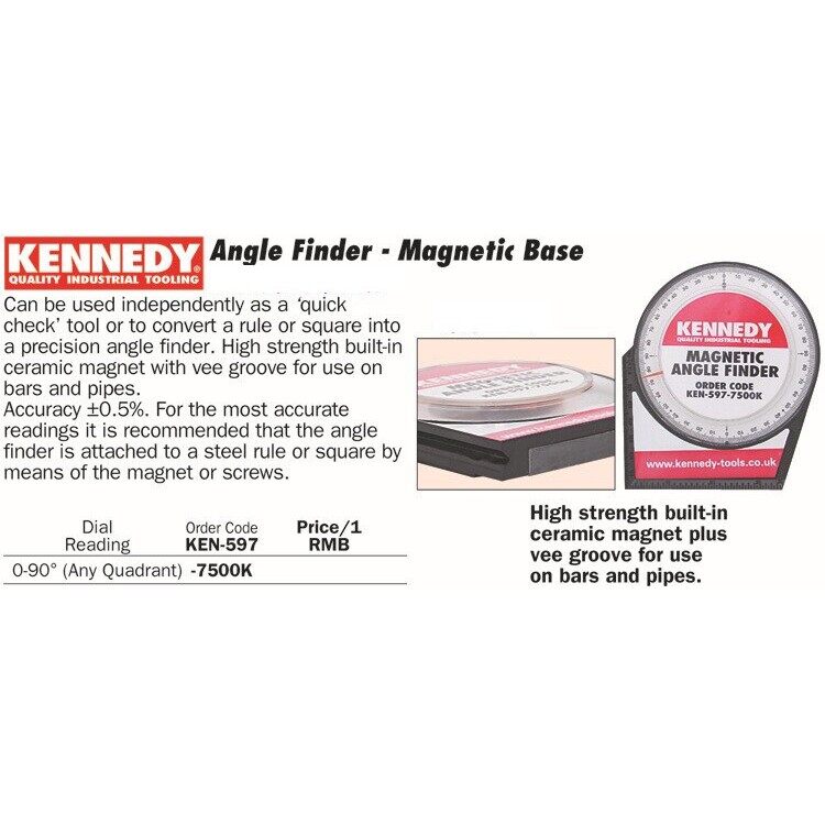 Kennedy magnetic deals angle finder