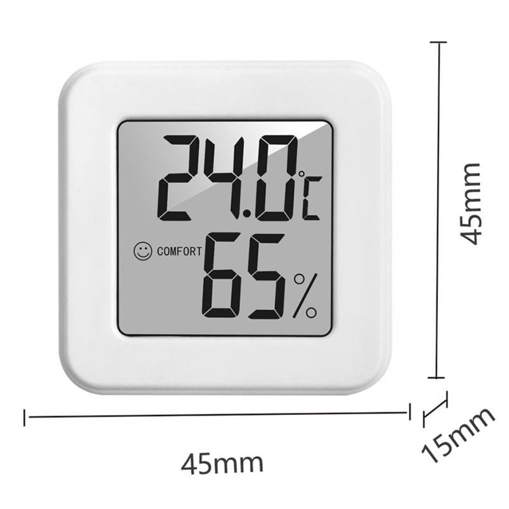 ZG285 Indoor Mini Temperature Regulator Electronic Thermometer Thermometer Hygrometer Thermometer Hygrometer Digital Thermometer Room Hygrometer Wireless Humidity Meter Sensor