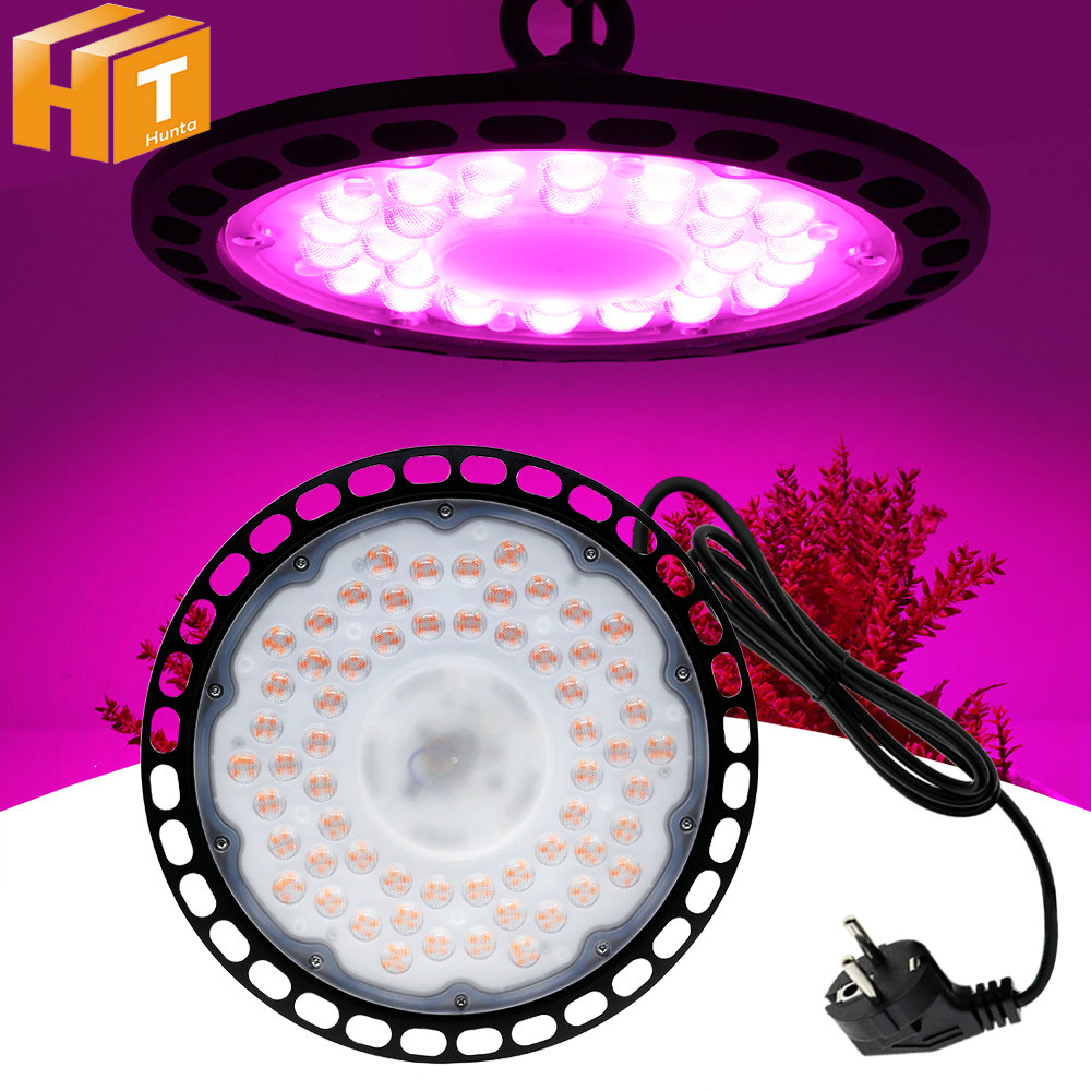 LED Grow Light Phyto Lamp AC 220V Full Spectrum Lamp for Plants 100W ...