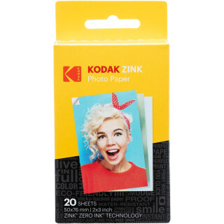 Giấy ảnh Kodak ZINK 2x3 inch dán lại 20 Tờ cho Kodak Smile Kodak Step thumbnail