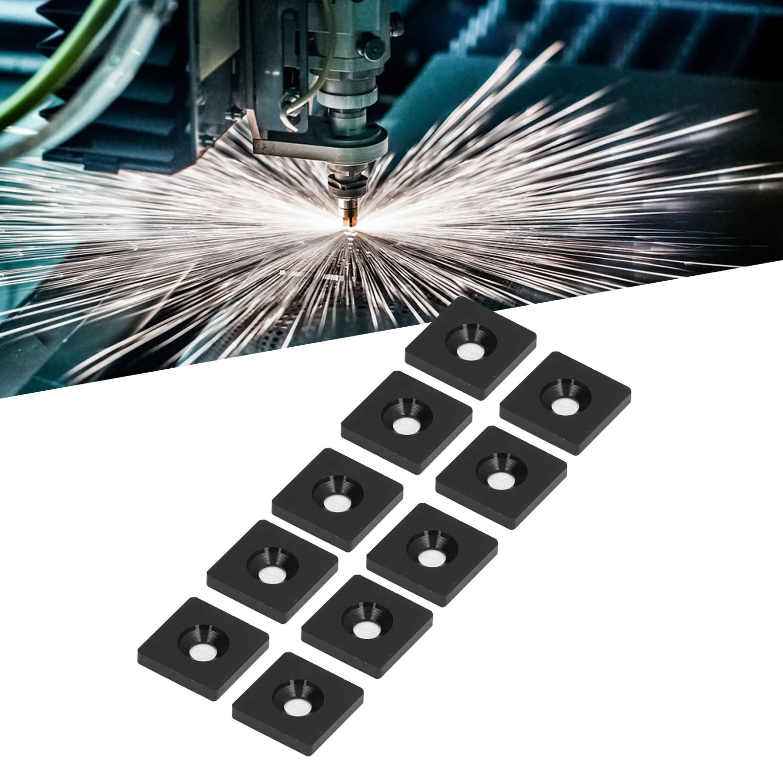 Ends Cover, Single Hole Profiles End Caps 10Pcs for 3D Printer