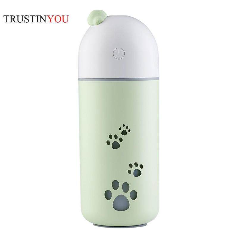 Mini USB Cute Air Humidifier Silent Ultrasonic Diffuser Mist Maker Colorful Changing LED Night Light for Home Office Car Singapore