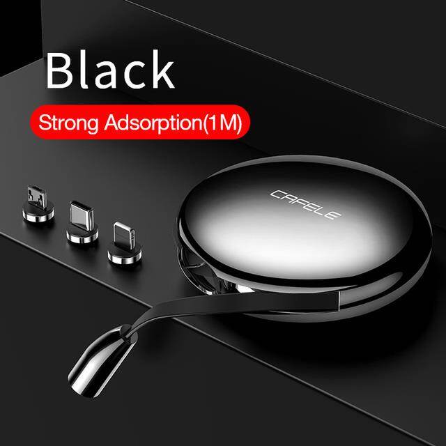 Cafele Retractable Magnetic USB Cable For iPhone Charger Micro USB Type C Cable For Huawei Xiaomi Samsung S10 3A Fast Charging