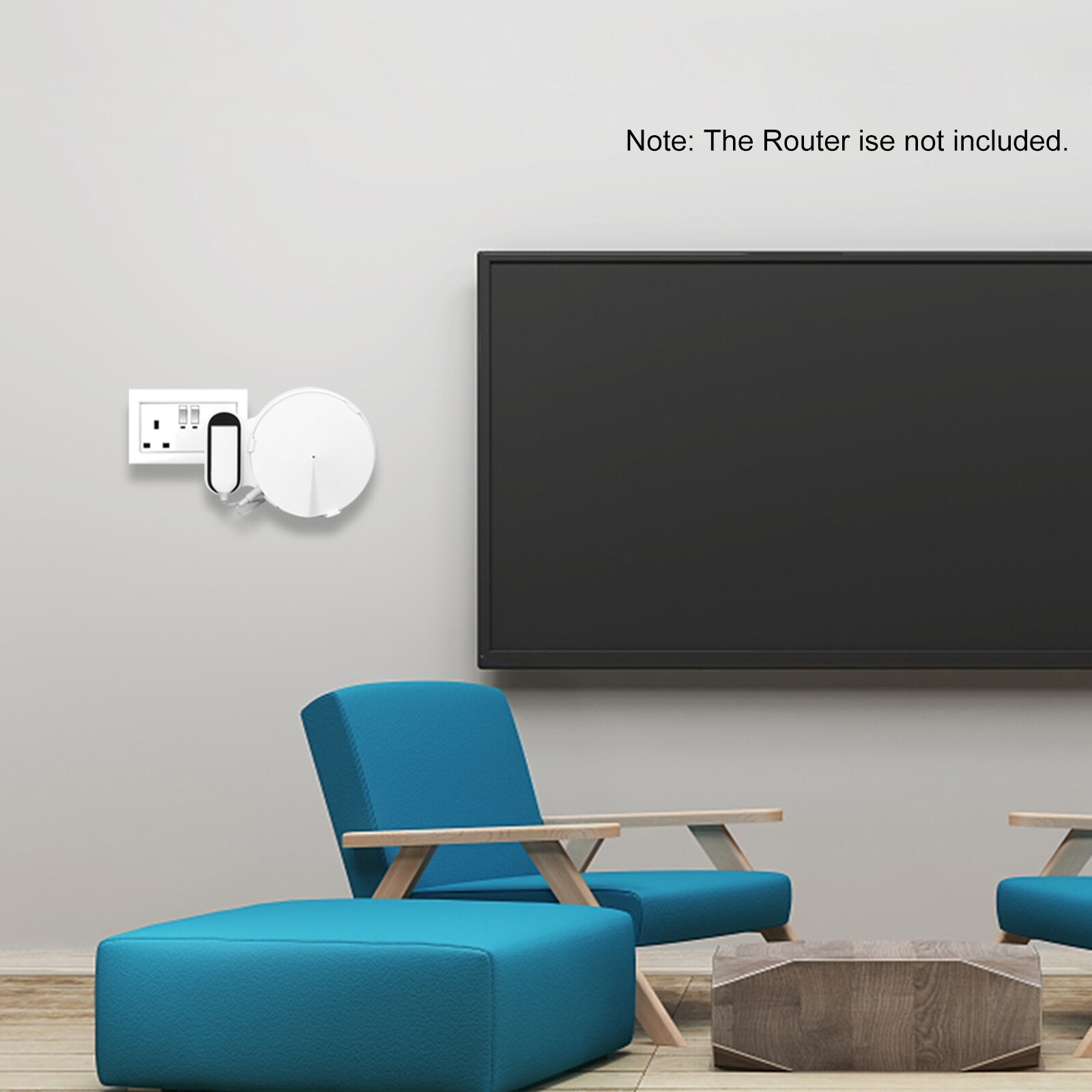 Giá Treo Tường Cho TP-Link Deco M5 Toàn Bộ Hệ Thống WiFi Lưới Gia Đình Giá Đỡ Chắc Chắn Tiết Kiệm Không Gian Bộ Định Tuyến TP-Link Cắm Vào Mà Không Có Dây Hoặc Ốc Vít Lộn Xộn