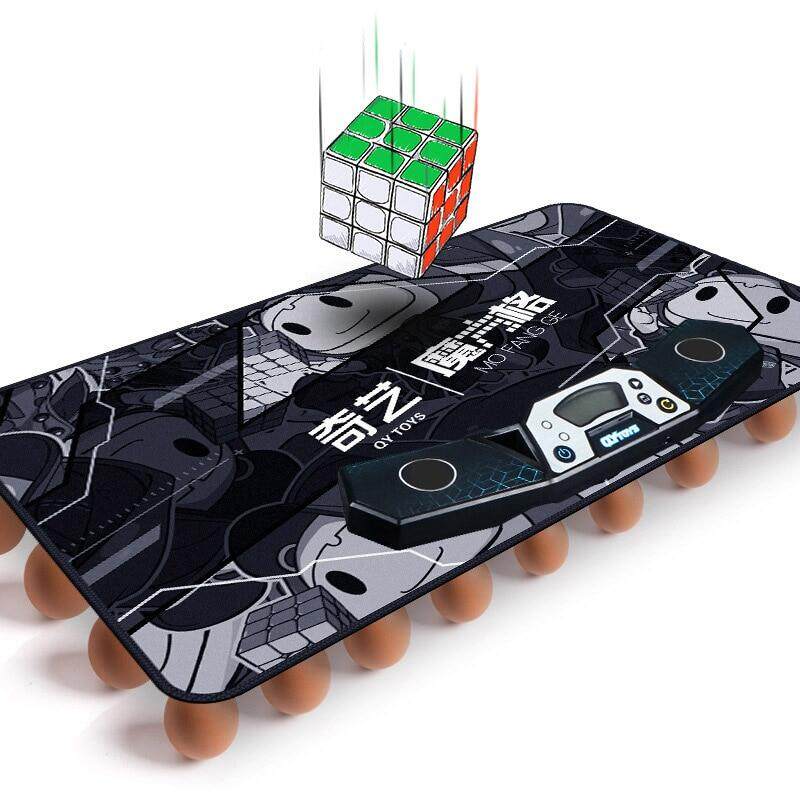 (Siêu quạt) Qiyi khối rubik tốc độ hẹn giờ thi đấu Thảm tập giáo dục trẻ em chơi đồ chơi một khối lập phương thần kỳ Mat nhiều phong cách