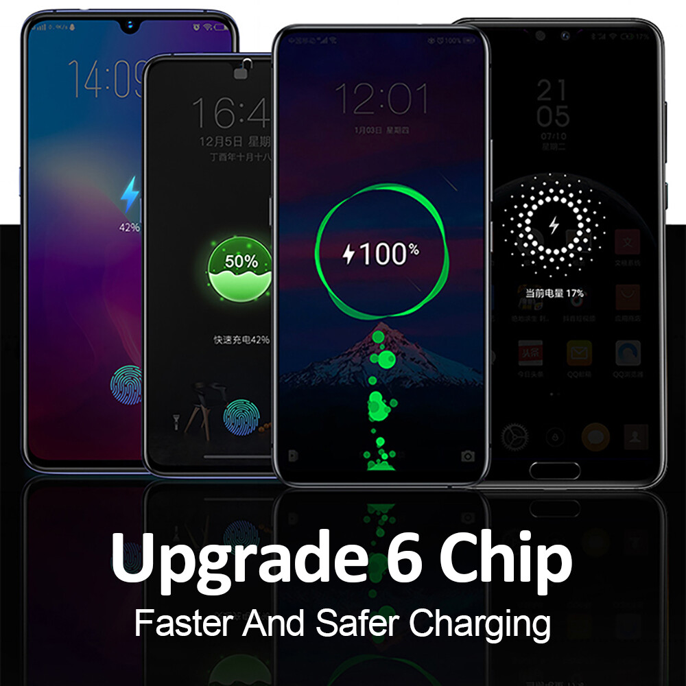 Lenuo 1.2M Liquid Silicone 3 In 1 Fast Charging Cable Usb To Lightning / Type C / Micro USB Charging Cable For IPhone Samsung Huawei Xiaomi Vivo Oppo USB Cable