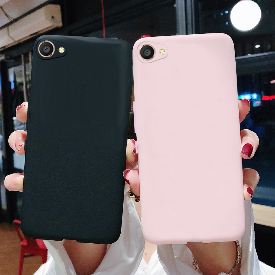 Candy jelly case for vivo v5 v5s v5 lite y65 y66 y67 1601 1609 1612 1713 1719 casing soft matte back protective cover phone case