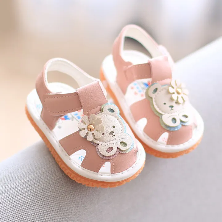 baby girl walking sandals