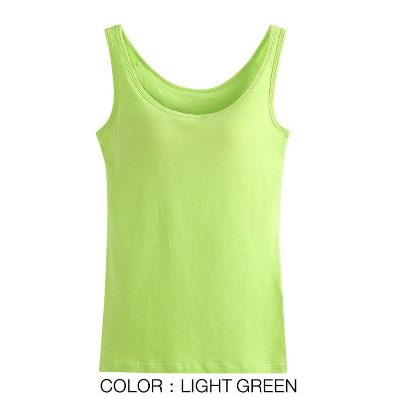 LORIOT Bra Tank Top For Women Stretchable Camisole Sando Singlet Vest Sleeveless Sexy Casual Korean SA1017