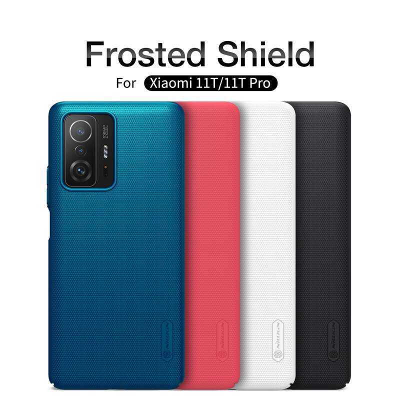 Nillkin Matte Case for Xiaomi Mi 11T 11TPro Frosted Shield Ultra Thin Plastic Back Cover PC Hard Cases