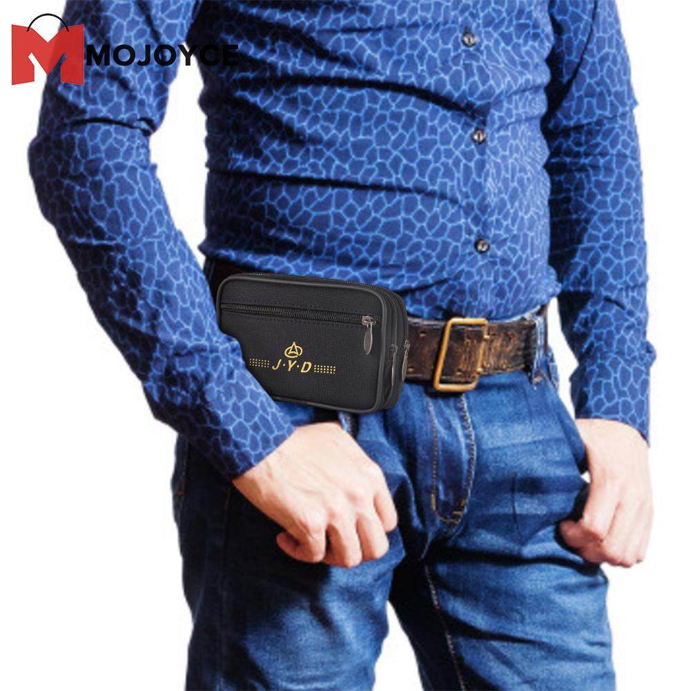 MOJOYCE Chic Waist Packs Men Casual Business Mobile Phone Bag
