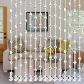 Newest Luxury Crystal Glass Bead Curtain Living Room Bedroom
