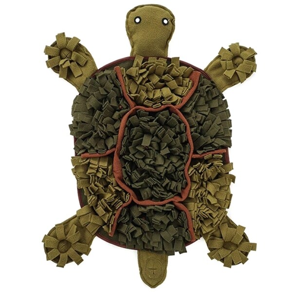 Dog Snuffle Mat Tortoise Shape Pet Slow Feeding Pad Pet Sniffing Mat Dog Training Toys Pet Release Stress Toys for Dogs