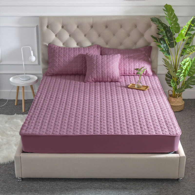 【JJT】Mattress Protector Cover Bed Cover  Cadar Elastic Queen Size /King /Single Fitted Bedsheet Set