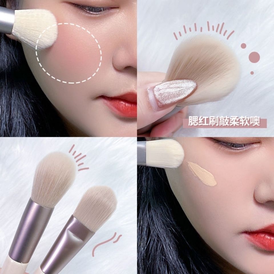 【Hàng Có Sẵn】mini Bộ Cọ Trang Điểm/Cọ Phấn Mắt/Bộ Cọ Má Hồng 8 Mini Mềm Dễ Thương Dụng Cụ Làm Đẹp/Bộ Cọ Đánh Phấn Nền/St