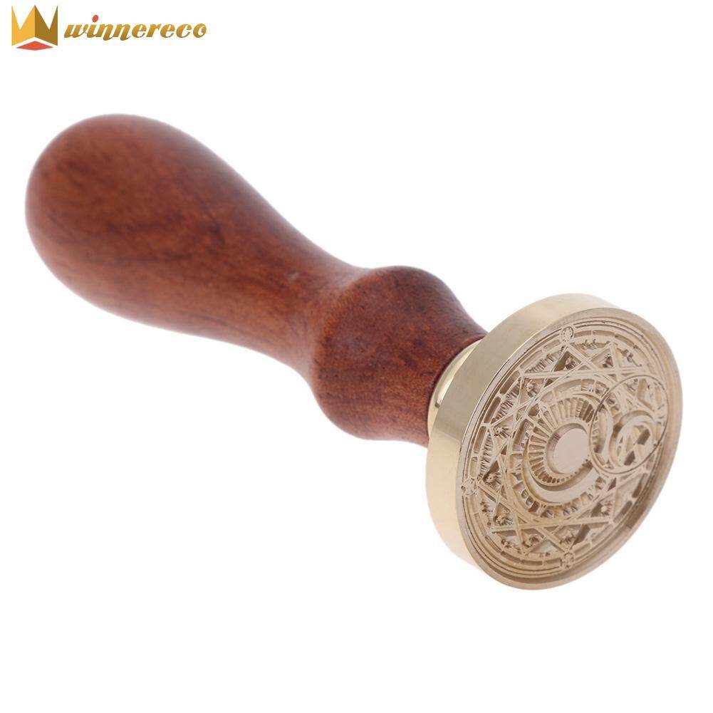 Retro Wax Seal Stamp Magic Array Wood Seal Classic DIY Envelope Decorative
