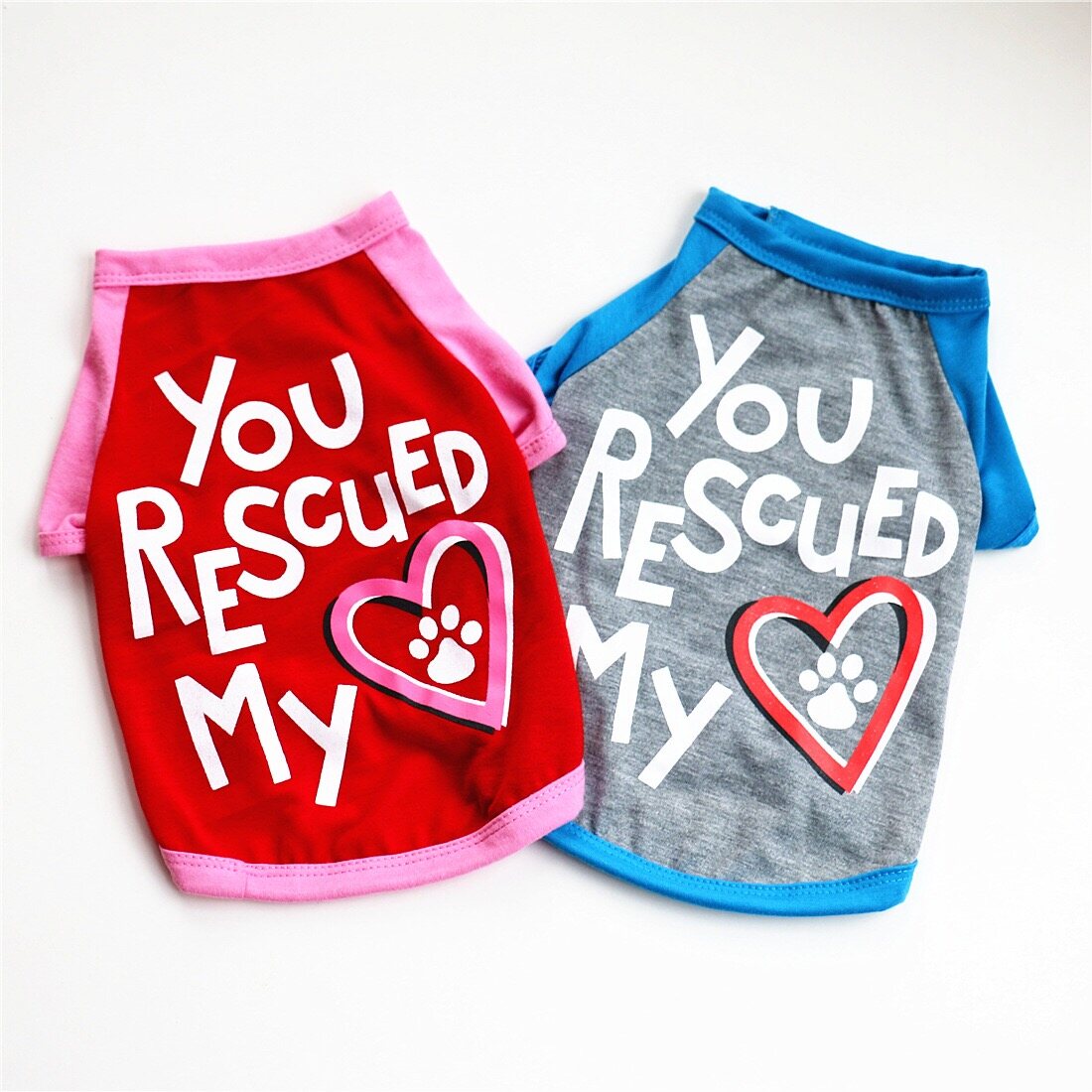 Kakaoppa 2 Colors Pet Costume Puppy Mini Dog Clothes Cat Clothes Teddy Rabbit Vest T shirt