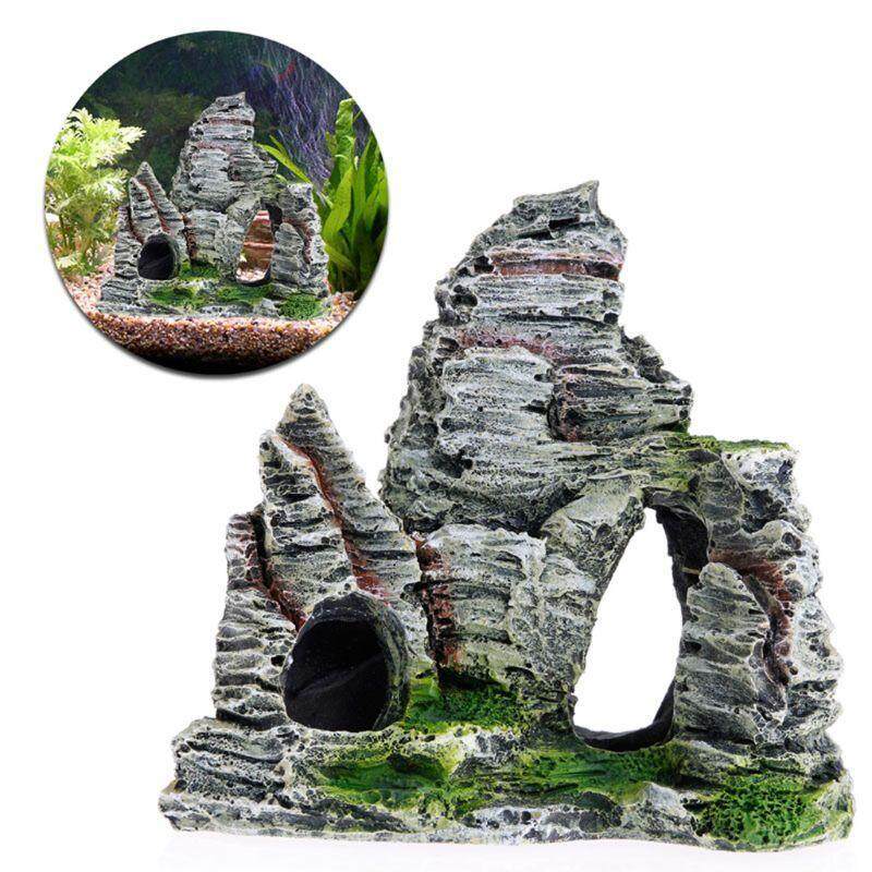 Hypo Hộ Gia Đình Bể Cá Bể Cá Trang Trí Rockery Ẩn Hang Động Trang Trí Cảnh Quan Dưới Nước Trang Trí