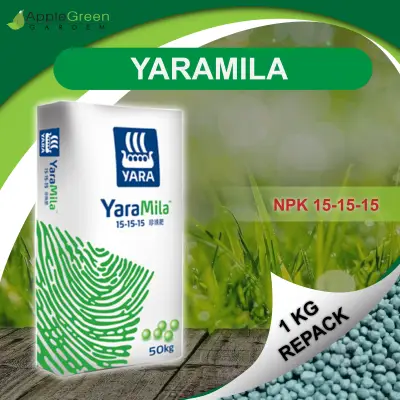 1KG YaraMila NPK 15-15-15 Fertilizer / Baja Subur / Compound Fertilizer